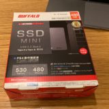 PS4 用に 外付けSSD PGM480U3-B（バッファロー）を購入！超快適なのでPS4ユーザーは購入を検討すべき！